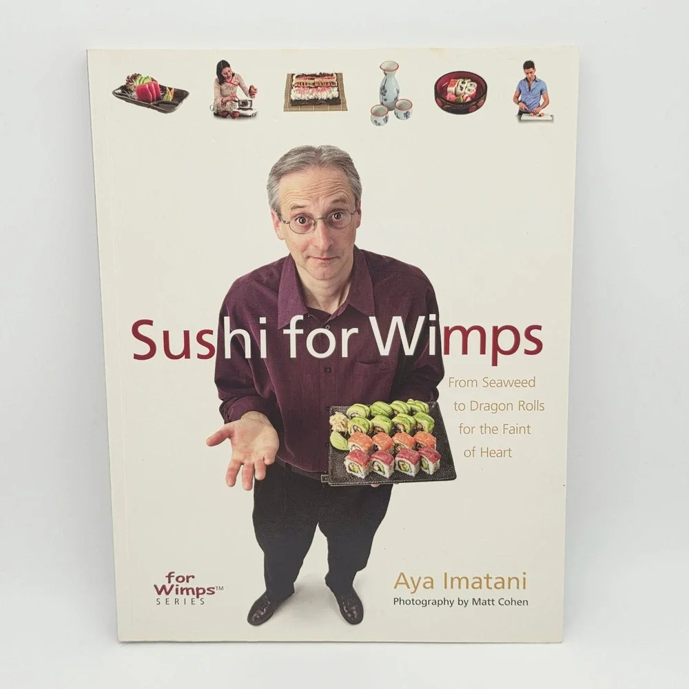 Sterling Sushi for Wimps Cookbook Aya Imatani Paperback Japanese Recipes‎ Guide